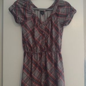 Wet Seal Balmoral Tartan Dress